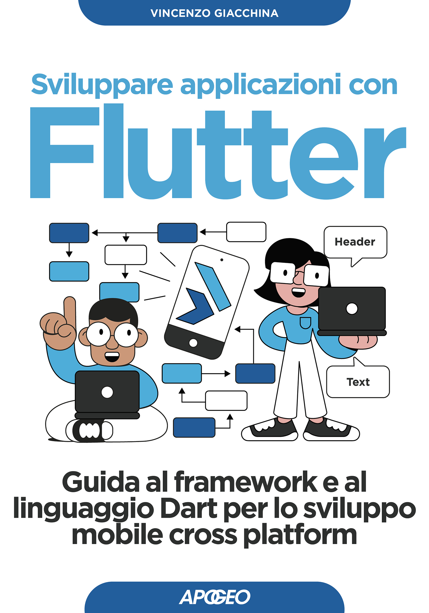 Sviluppare applicazioni con Flutter – copertina