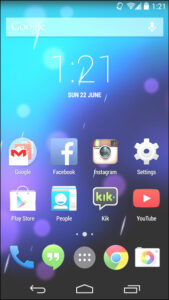 Home screen di Android