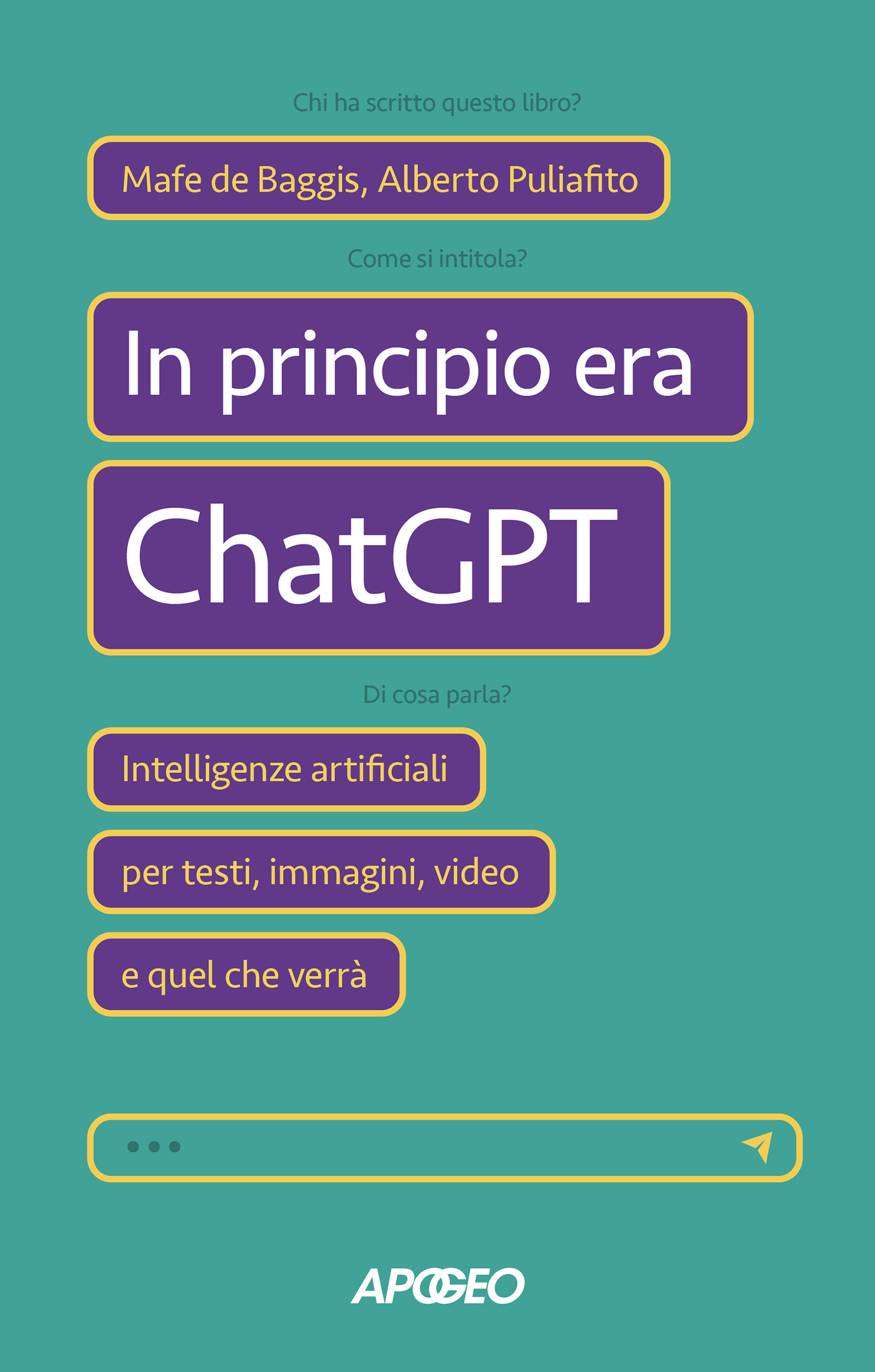 In principio era ChatGPT - Libri Apogeo Editore