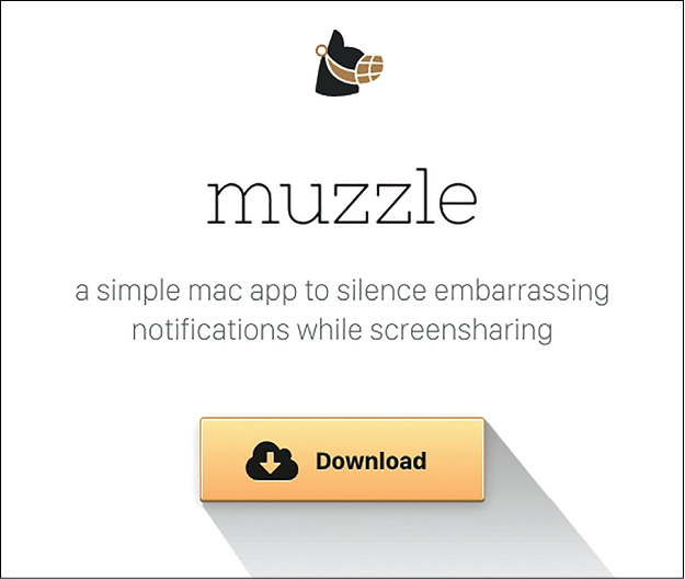 L'homepage di Muzzle