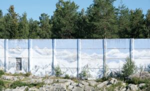 Questa immagine è stata ripresa nello zoo di Rovaniemi, in Finlandia, al Circolo polare artico