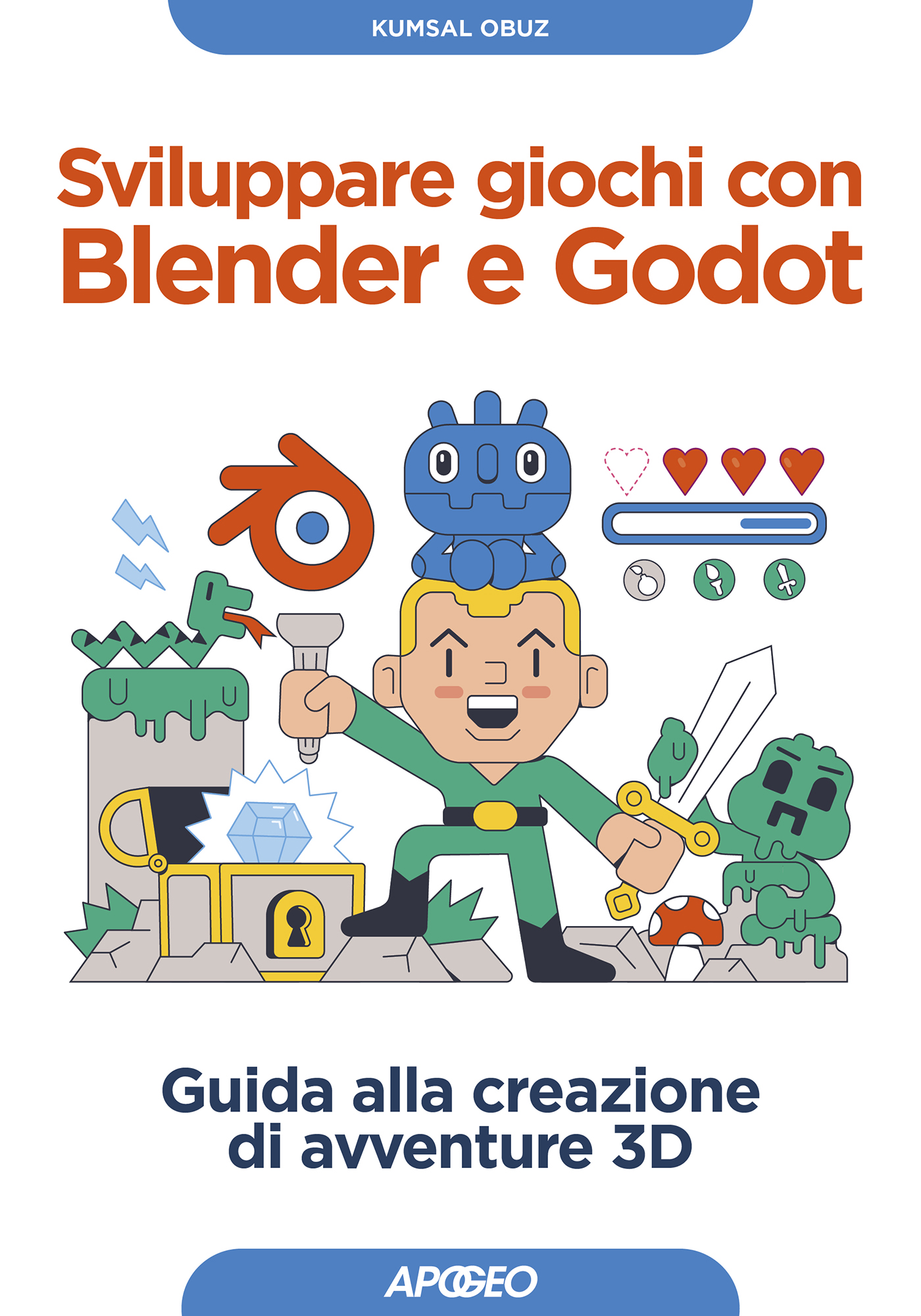 SviluppSviluppare giochi con Blender e Godot – copertinaare giochi con Blender e Godot