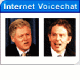 Intervistate online Clinton e Blair