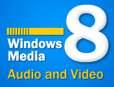 MS Windows Media Audio e Video 8 in versione definitiva