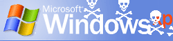 Copie pirata di Windows XP in vendita in Malesia