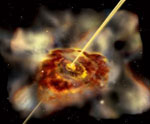 Misurata la massa del primo buco nero dell’universo