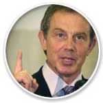 Tony Blair scottato da Word