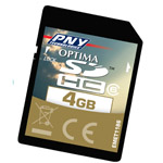 PNY Optima: una card da 4 GB per camera digitale