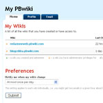 Collaborazione facile con PBWiki