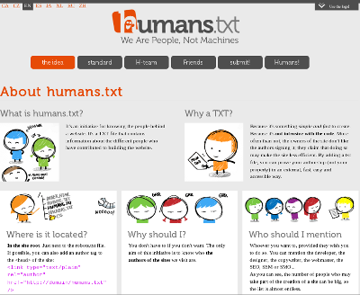 Humanstxt