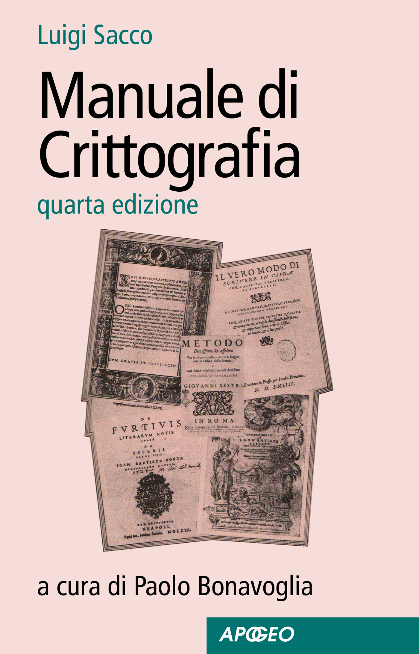 Manuale di Crittografia – Luigi Sacco