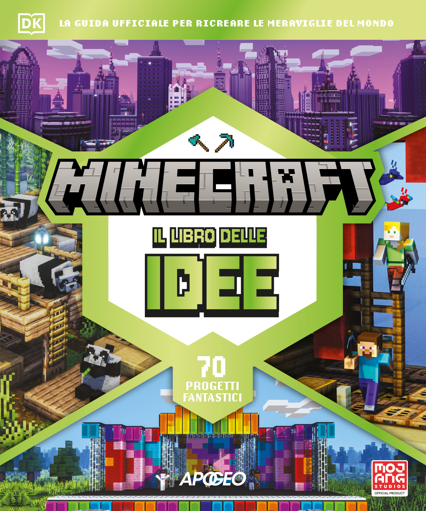 Minecraft il libro delle idee - Libri Apogeo Editore