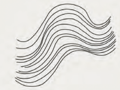 Un buon esercizio per il flusso delle linee è disegnare curve parallele